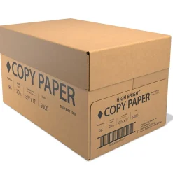 Customer Owned Copy Paper<8.5" x 11" Copy Paper, 20 lbs., White, 5000 Sheets/Carton (61980CT)