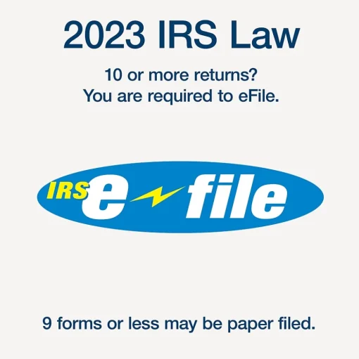 Adams Tax Forms<2024 1099-NEC Tax Form with Self-Seal Envelope, 4-Part, 3-Up, Copy A, 1, B, 2, 12/Pack (STAX512NEC-24)
