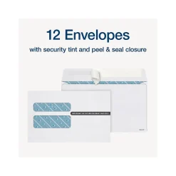 Adams Tax Forms<2024 W-2 Tax Form with Self-Seal Envelopes and Access to Tax Forms Helper, 6-Part, 2-Up, Copy A, 1, B, C, 2, D, 12/Pack