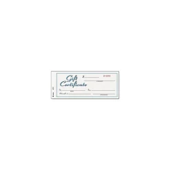 Adams Business Forms<® Gift Certificates, Two Color Design, 25/Pack (GFTC1)