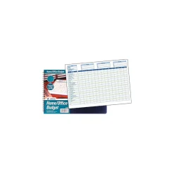 Cardinal Accounting & Record Journals<Adams Home and Office Budget Record Journal, Ruled, Blue (AFR31)