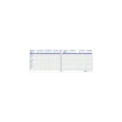 Cardinal Accounting & Record Journals<Adams Home and Office Budget Record Journal, Ruled, Blue (AFR31)