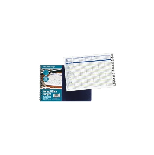 Cardinal Accounting & Record Journals<Adams Home and Office Budget Record Journal, Ruled, Blue (AFR31)