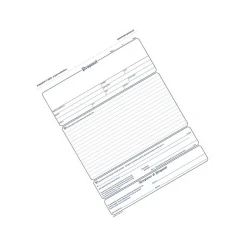 Adams Business Forms<3-Part Carbonless Contractor Proposal Forms, 8.5" x 11.44", 50 Sets/Book (NC3819)
