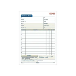 Adams Business Forms<2-Part Carbonless Purchase Requisitions, 8.44"L x 5.56"W, 50 Sets/Book (DC5831)