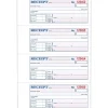 Adams Accounting & Record Journals<3-Part Carbonless Receipt Book, 10.88" x 7.63", 100 Sets/Book (TC1182)