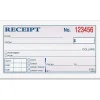 Adams Accounting & Record Journals<2-Part Carbonless Receipts Book, 2.75" x 4.88", 50 Forms/Book (DC2501)