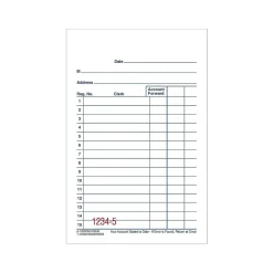 Adams Business Forms<2-Part Carbonless Sales Orders, 5.63"L x 3.34"W, 50 Sets/Book, 10/Pack (DC3510)