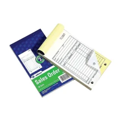 Adams Business Forms<2-Part Carbonless Sales Orders, 4.17"L x 7.2"W, 50 Sets/Book, 10/Box (DC4705-10)