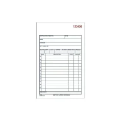 Adams Business Forms<3-Part Carbonless Sales Orders, 7.19"L x 4.19"W, 50 Sets/Book (TC4705)