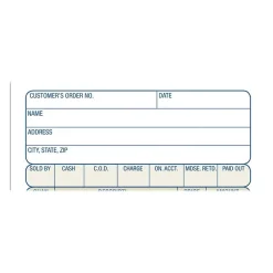 Adams Business Forms<3-Part Carbonless Sales Orders, 7.19"L x 4.19"W, 50 Sets/Book (TC4705)