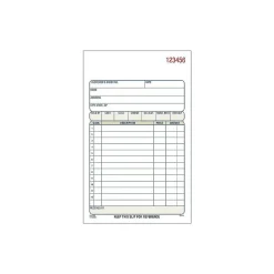Adams Business Forms<2-Part Carbonless Sales Orders, 4.19"W x 7.19"L, 50 Sets/Book, 3 (DC4705-3)