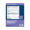 Adams Hr Forms<4-Part Employment Applications, 25/Pack (ABF 9288ABF)