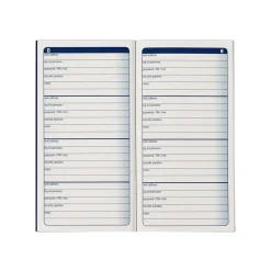 Adams Accounting & Record Journals<Password Journal, 3.25" x 6.25", 48 Pages, Navy (APJ99)