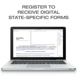Adams Business Forms<Quitclaim Deed, Form and Instructions, 8.5" x 11", 4 Sets/Book (LF298)