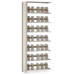 Tennsco Shelving<Add-on Unit for Snap-Together Open Shelving, 7-Shelves, 88"H x 36"W