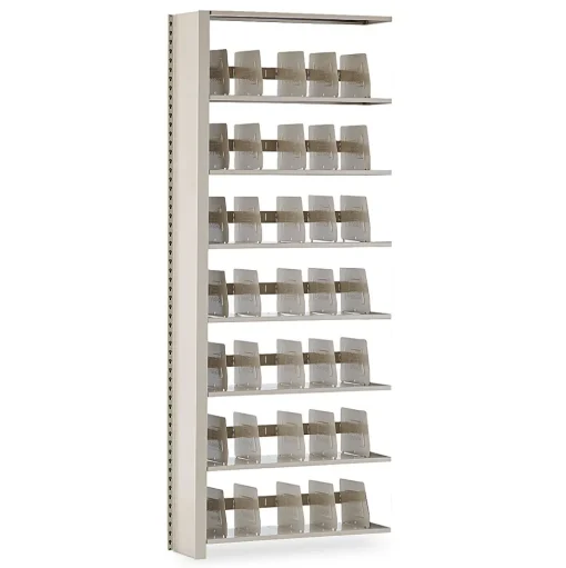 Tennsco Shelving<Add-on Unit for Snap-Together Open Shelving, 7-Shelves, 88"H x 36"W