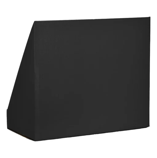 AdirOffice Bookcases<Cardboard 3-Tier Bookshelf, Black (505-01-BLK)