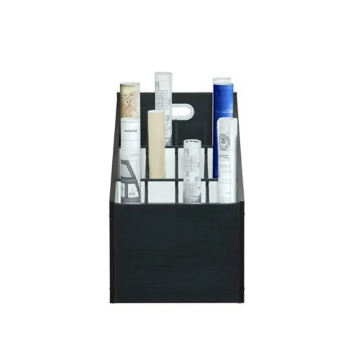 AdirOffice File Cabinets<Vertical File Cabinet, 22.24"H x 15.55"W x 15.55"D, Black (ADI627-WBLK)