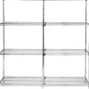 Quantum Storage Systems Shelving<Adjustable Open Wire Shelving Add-On Units, 36" x 24" x 74"