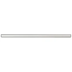 Advantus Bulletin<Grip-a-Strip Display Rail, 9 Inch, Satin, Medium Size, Pack of 2 (AVT1500-2)