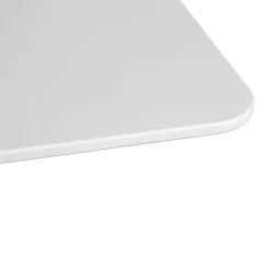 Seville Classics Standing Desks<AIRLIFT XL Pneumatic Sit-Stand Mobile Desk Cart, Height-Adjustable from 27.1 to 41.9, White