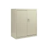 Alera Storage Cabinets<Fixed Shelf Storage Cabinet, Putty, 2-Shelf (80406)