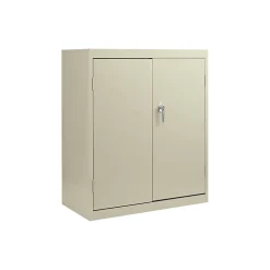 Alera Storage Cabinets<Fixed Shelf Storage Cabinet, Putty, 2-Shelf (80406)