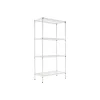 Alera Shelving<® Industrial Wire Shelving Starter Set, 36Wx18"D, Silver