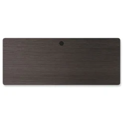Alera Computer Desks<Modern Teacher Series 60"W Pedestal Desk, Charcoal Woodgrain/Gray (MSD6024CH)