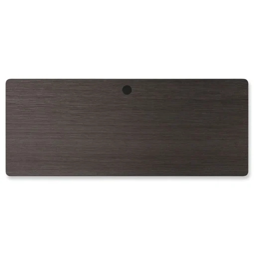 Alera Computer Desks<Modern Teacher Series 60"W Pedestal Desk, Charcoal Woodgrain/Gray (MSD6024CH)