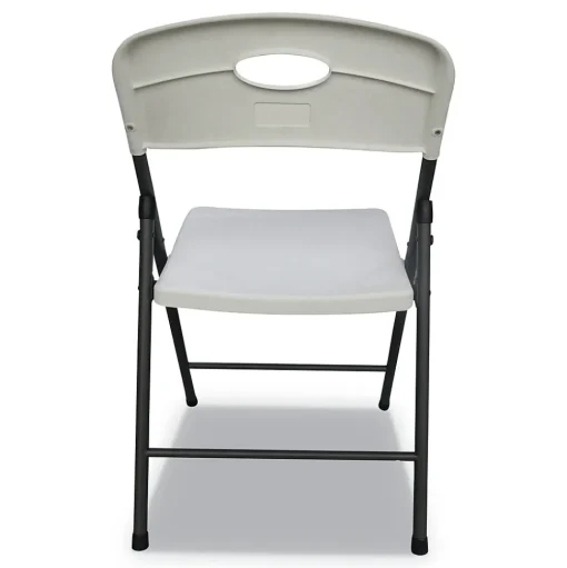 Alera Folding & Stacking<Resin Office Folding Chair, White, 4/Carton (ALEFR9402)
