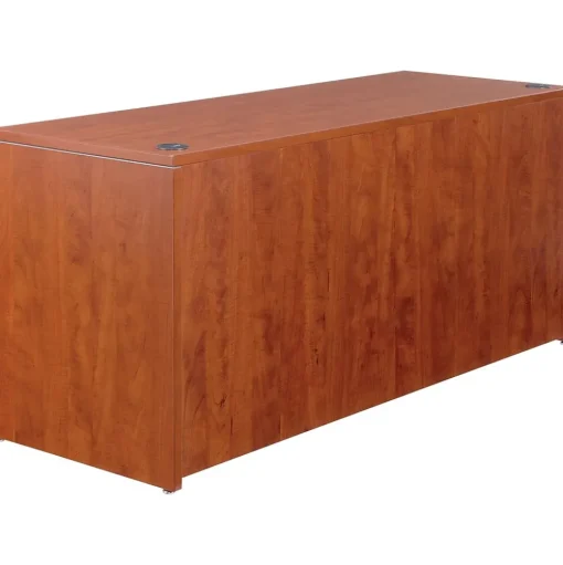Alera Office Desks<® Valencia Credenza Shell, 29 1/2"H x 65"W x 23 3/5"D, Medium Cherry