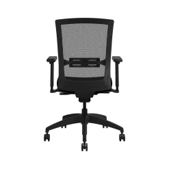 Allsteel Office Chairs<Quip Ergonomic Mesh Back Swivel Task Chair, Black/Carbon (STNOBLK)