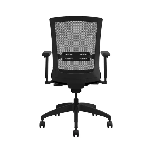 Allsteel Office Chairs<Quip Ergonomic Mesh Back Swivel Task Chair, Black/Carbon (STNOBLK)