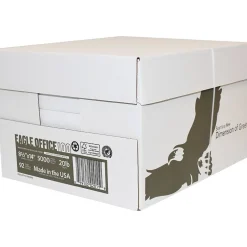 American Eagle Multipurpose Paper<100% Recycled 8.5" x 14" Multipurpose Paper, 20 lbs., 92 Brightness, 500/Ream, 5 Reams/Carton (31550502CT)