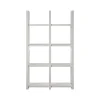 Ameriwood Bookcases<Crestwood 60"H 8-Shelf Bookcase, White (4465013COM)