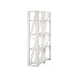 Ameriwood Bookcases<Crestwood 60"H 8-Shelf Bookcase, White (4465013COM)