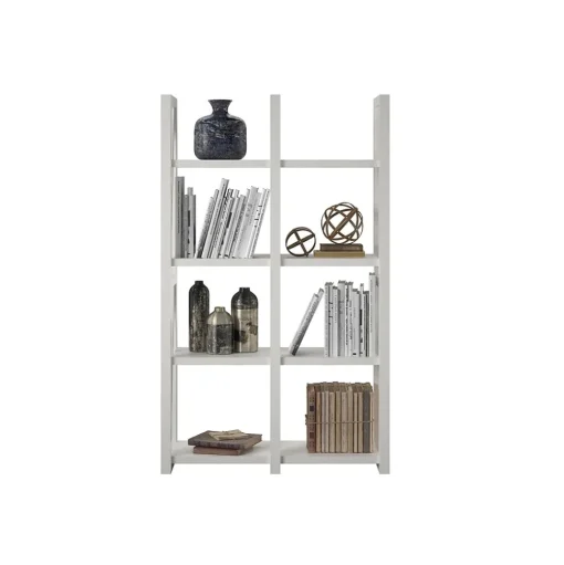 Ameriwood Bookcases<Crestwood 60"H 8-Shelf Bookcase, White (4465013COM)