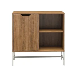 Ameriwood Bookcases<Modine 30"H 2-Shelf Bookcase with Adjustable Shelf, Walnut (3483905COM)