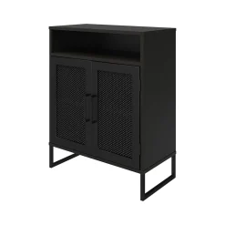 Ameriwood Storage Cabinets<Purdue 30" Storage Cabinet with 3 Shelves, Black Oak (3558335COM)