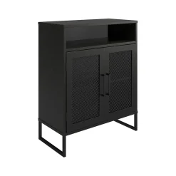 Ameriwood Storage Cabinets<Purdue 30" Storage Cabinet with 3 Shelves, Black Oak (3558335COM)