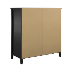 Ameriwood Storage Cabinets<Tuxedo 34.9" Bar Cabinet with 7 Shelves, Black (3969872COM)