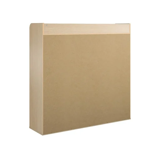 Ameriwood Bookcases<Tyler 40.8"H 9-Shelf Bookcase, Blonde Oak Particle Board (4865847COM)