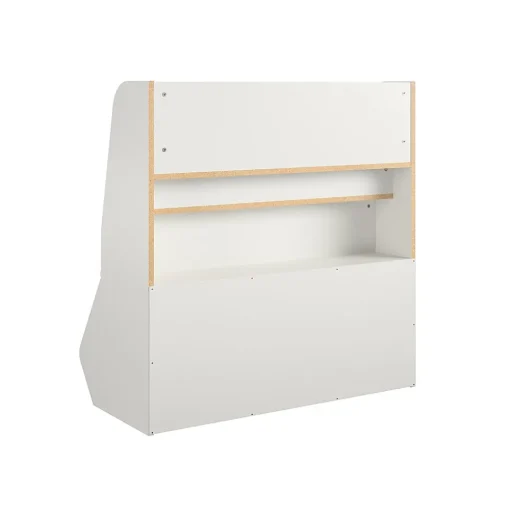 Ameriwood Bookcases<Tyler 36"H 5-Shelf Bookcase, White Particle Board (4947013COM)