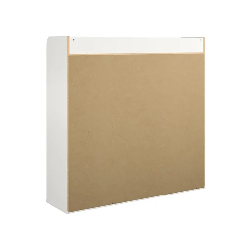 Ameriwood Bookcases<Tyler 40.8"H 9-Shelf Bookcase, White Particle Board (4865013COM)
