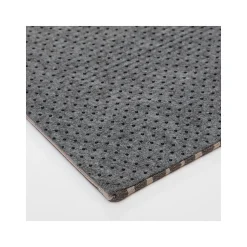 Anji Mountain Chair Mats<Rug'd Brixey Carpet & Hard Floor Chair Mat, 36" x 48", Beige/Gray (AMB9037)