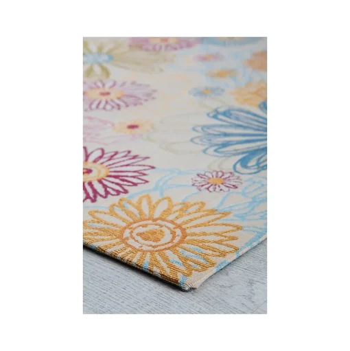 Anji Mountain Chair Mats<Rug'd Keukenhof Carpet & Hard Floor Chair Mat, 36" x 48", Multicolor (AMB9023)