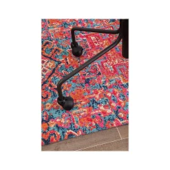 Anji Mountain Chair Mats<Rug'd Merida Carpet & Hard Floor Chair Mat, 36" x 48'', Low-Pile, Multicolored (AMB9001S)