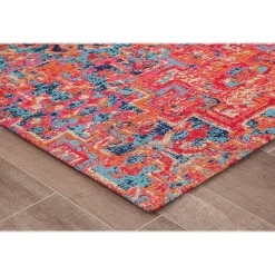 Anji Mountain Chair Mats<Rug'd Merida Carpet & Hard Floor Chair Mat, 36" x 48'', Low-Pile, Multicolored (AMB9001S)